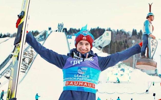 Kamil Stoch zwyciężył w drugim turnieju Czterech Skoczni w Garmisch-Partenkirchen