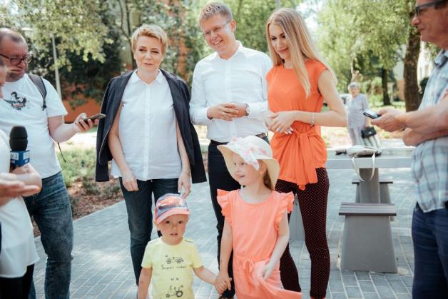 Nowy skwer na Nowym Rokiciu