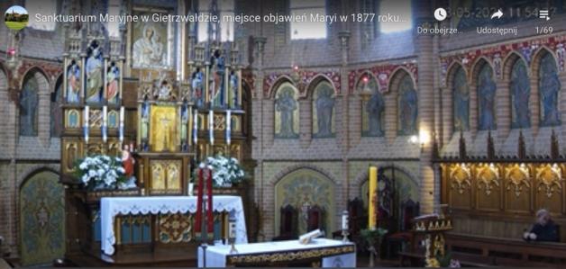 [VIDEO] Słowo na 3 maja, święto Najświętszej Maryi Panny Królowej Polski. Oraz Msze Święte o godz. 14:00, 16:00 i 18:00 z Sanktuarium Matki Bożej Gietrzwałdzkiej