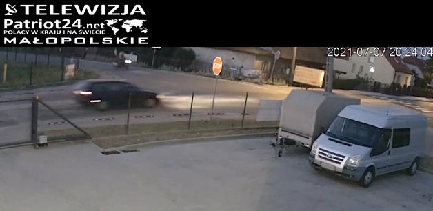 [VIDEO] Poszukiwany sprawca wypadku drogowego w miejscowości Staniątki