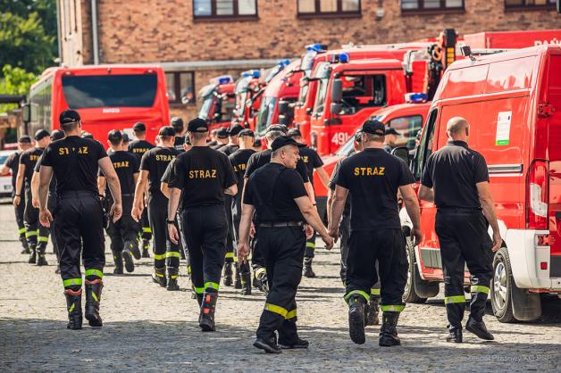 Polscy strażacy wyruszyli do Grecji