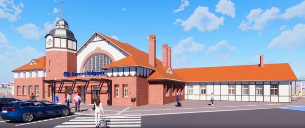 Rozpoczyna się przebudowa dworca w Kołobrzegu