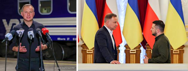 [VIDEO] Prezydent: Wierzę, że Ukraina obroni się i zwycięży