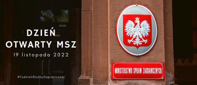 19 listopada - Dzień Otwarty MSZ