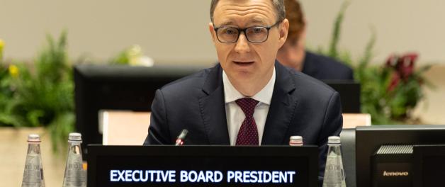 Ambasador Artur Pollok Prezydentem Rady Zarządzającej WFP