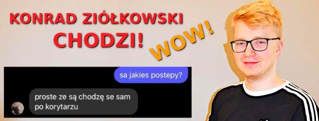 Inwalida Konrad Ziółkowski chodzi – sam to przyznał. Reakcja prokuratury [ŚLEDZTWO] 