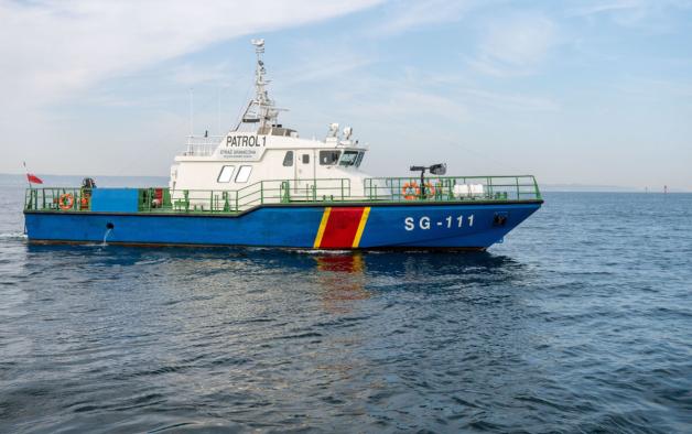 Dzięki pomocy funkcjonariuszy SG bezpiecznie wrócili na brzeg