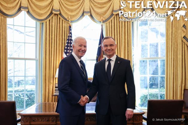 [VIDEO] Biały Dom. Spotkanie z Prezydentem USA  Andrzeja Dudy