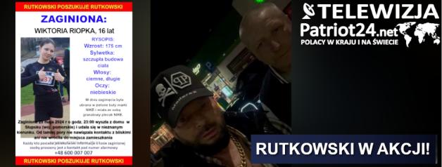 Poszukiwania Wiktorii trwają nawet w nocy – BIURO RUTKOWSKI nie ustaje w staraniach w odnalezieniu nastolatki