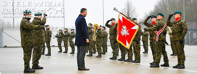 [VIDEO] Warunki służby i szkolenie tematami rozmów wicepremiera z żołnierzami 16. Brygady Zmotoryzowanej