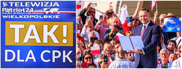 [VIDEO] Pierwsza inicjatywa z podpisem Prezydenta Nawrockiego: TAK! dla CPK