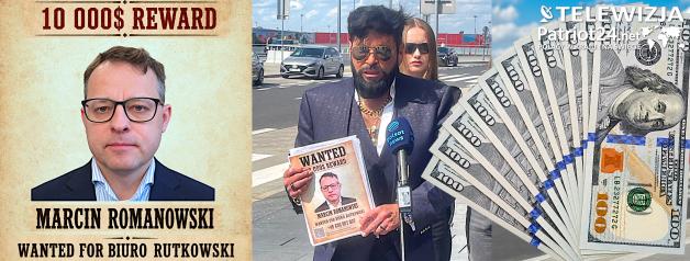 Krzysztof Rutkowski sprawdza mołdawski trop w poszukiwaniach Marcina Romanowskiego. 10 tys. dolarów nagrody